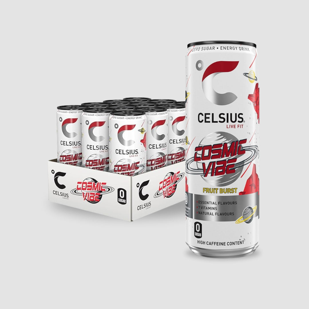 Celsius: Zero Sugar Energy Cans (12x355ml)