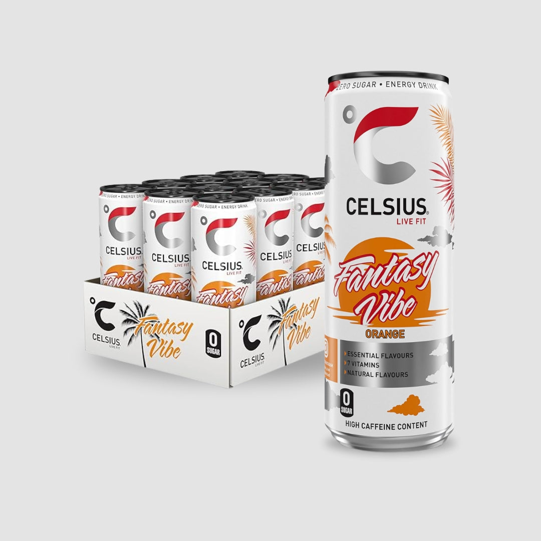 Celsius: Zero Sugar Energy Cans (12x355ml)