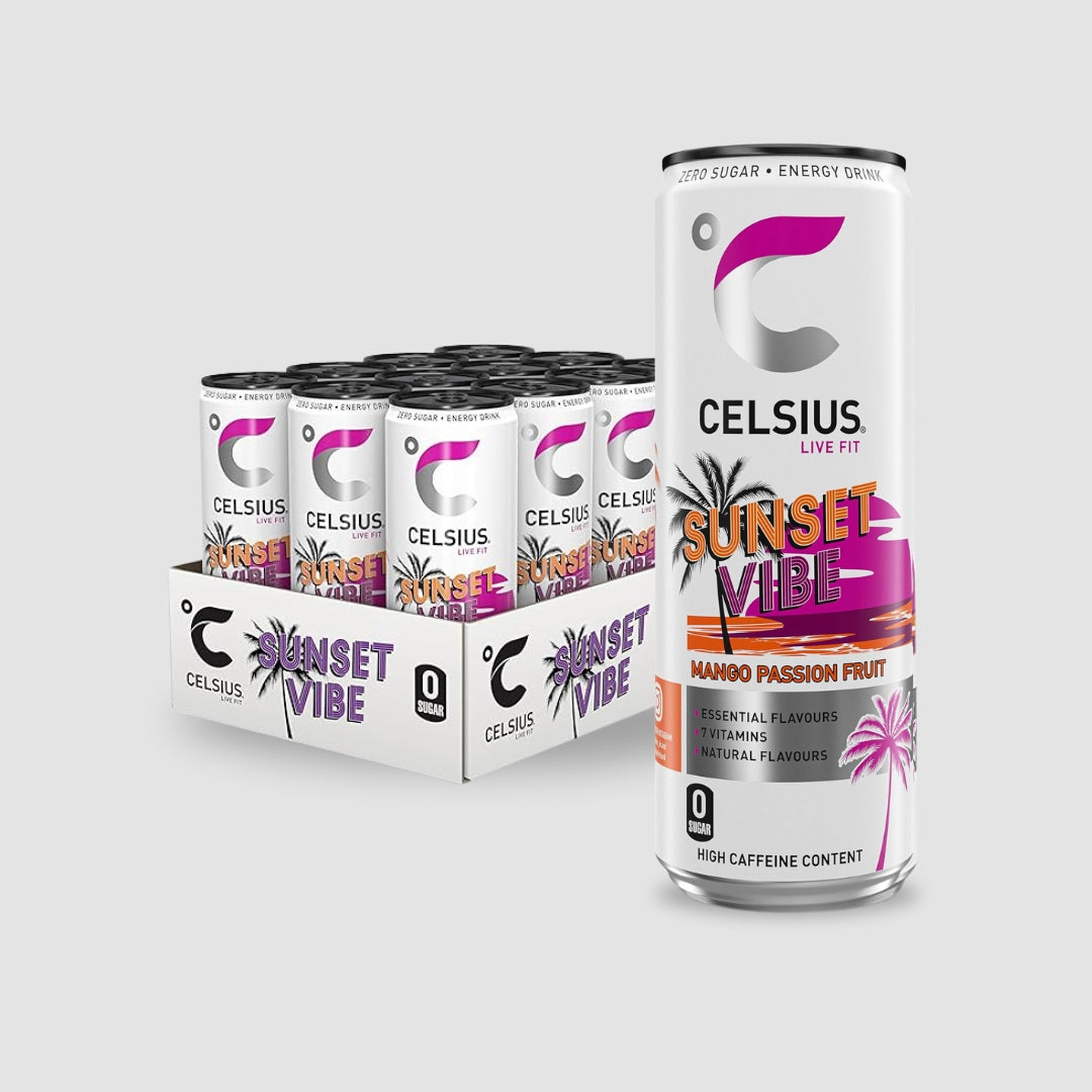 Celsius: Zero Sugar Energy Cans (12x355ml)