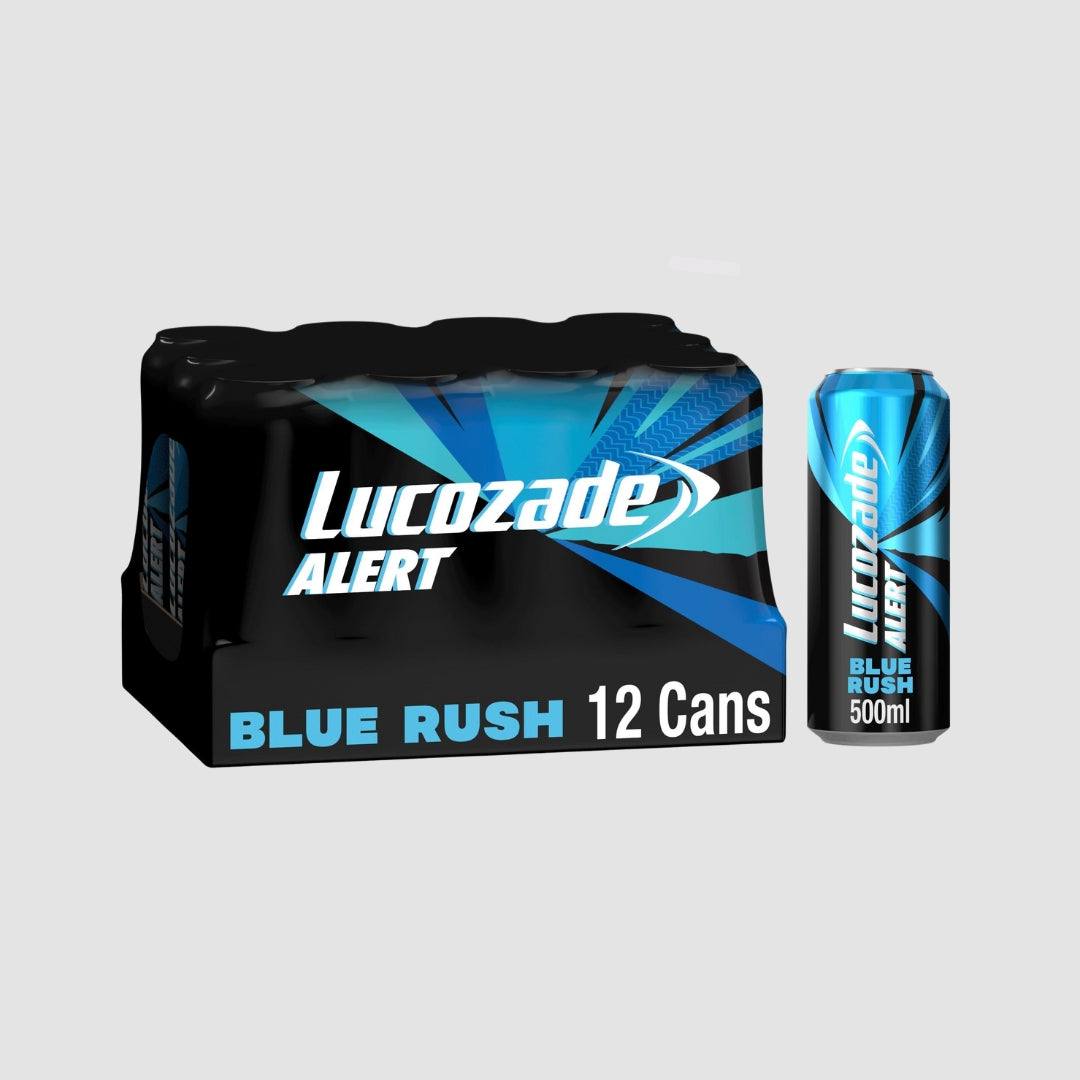 Lucozade Alert 500ml Cans (12x500ml)