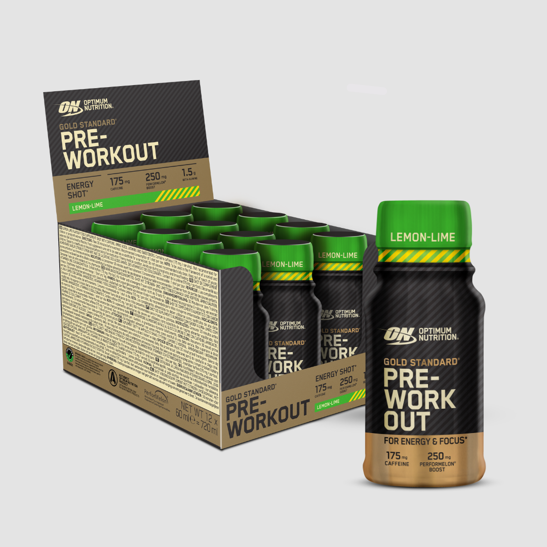Optimum Nutrition: Gold Standard Pre Workout Shots (12x60ml)