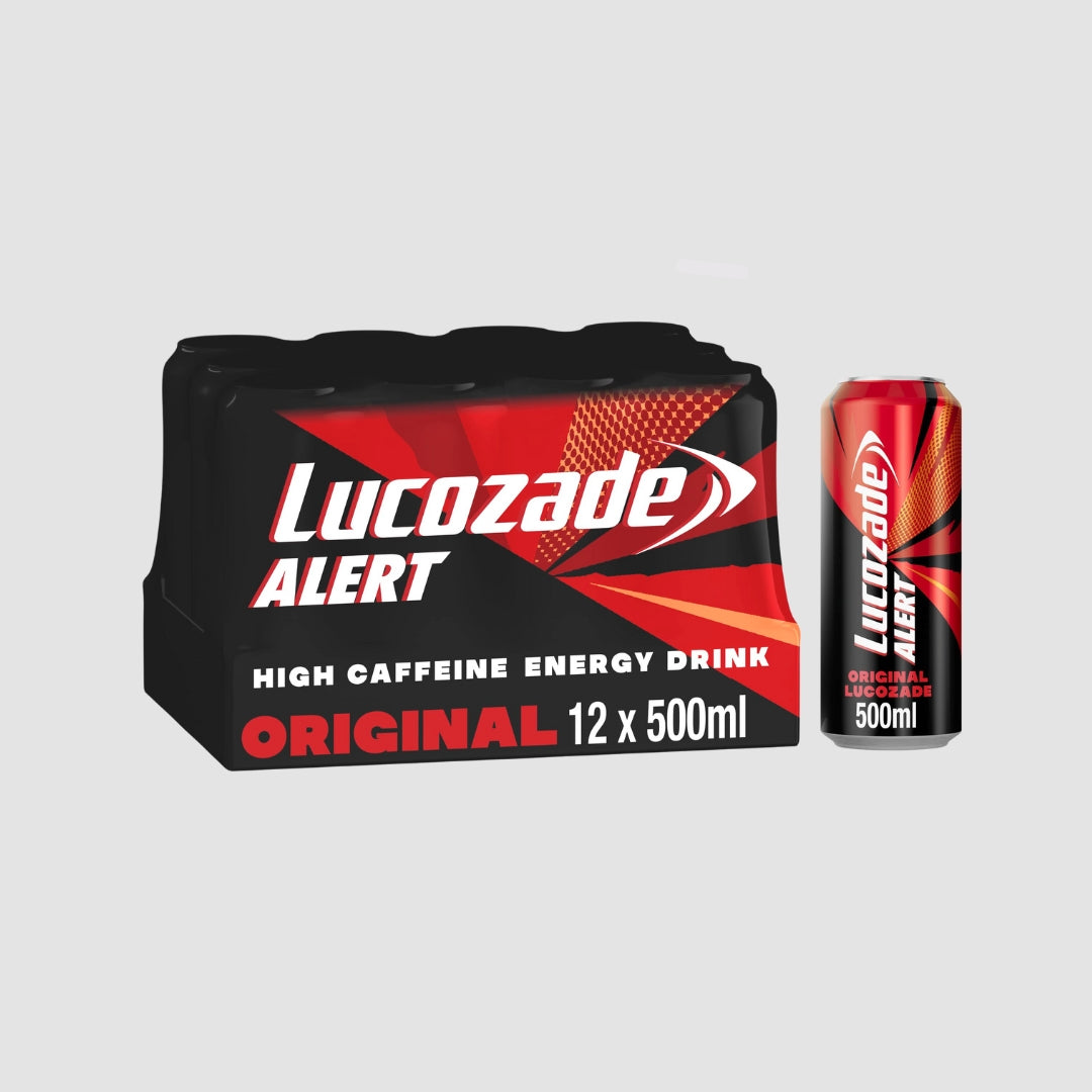 Lucozade Alert 500ml Cans (12x500ml)