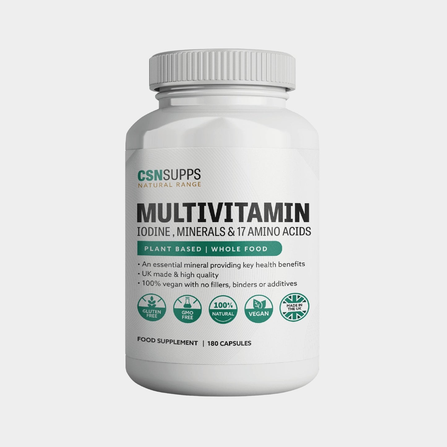 CSN Supps Multivitamin - 180 Capsules - Nutristore