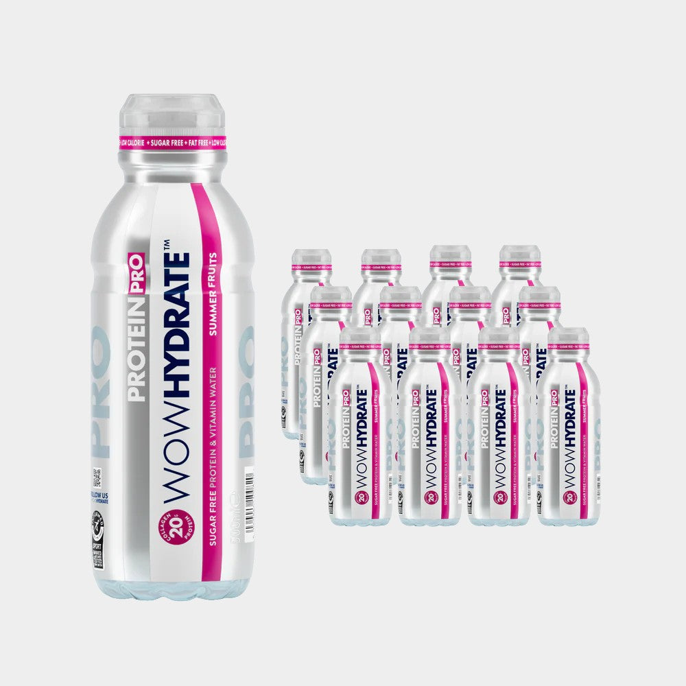 WOW Hydrate Protein Pro Water (12x500ml)