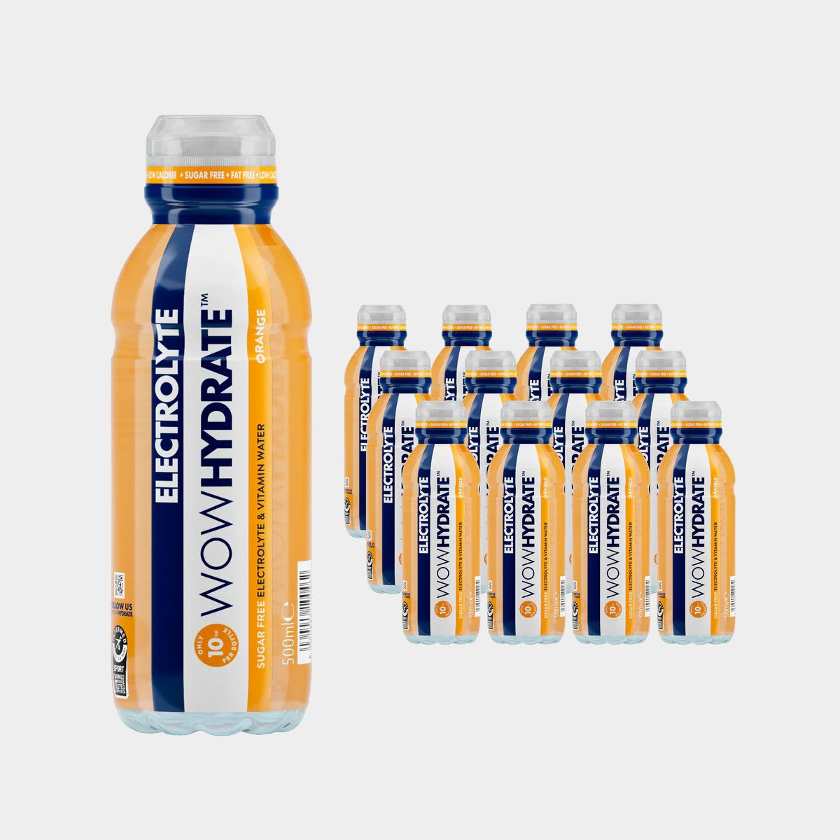 WOW Hydrate Electrolyte Water (12x500ml)