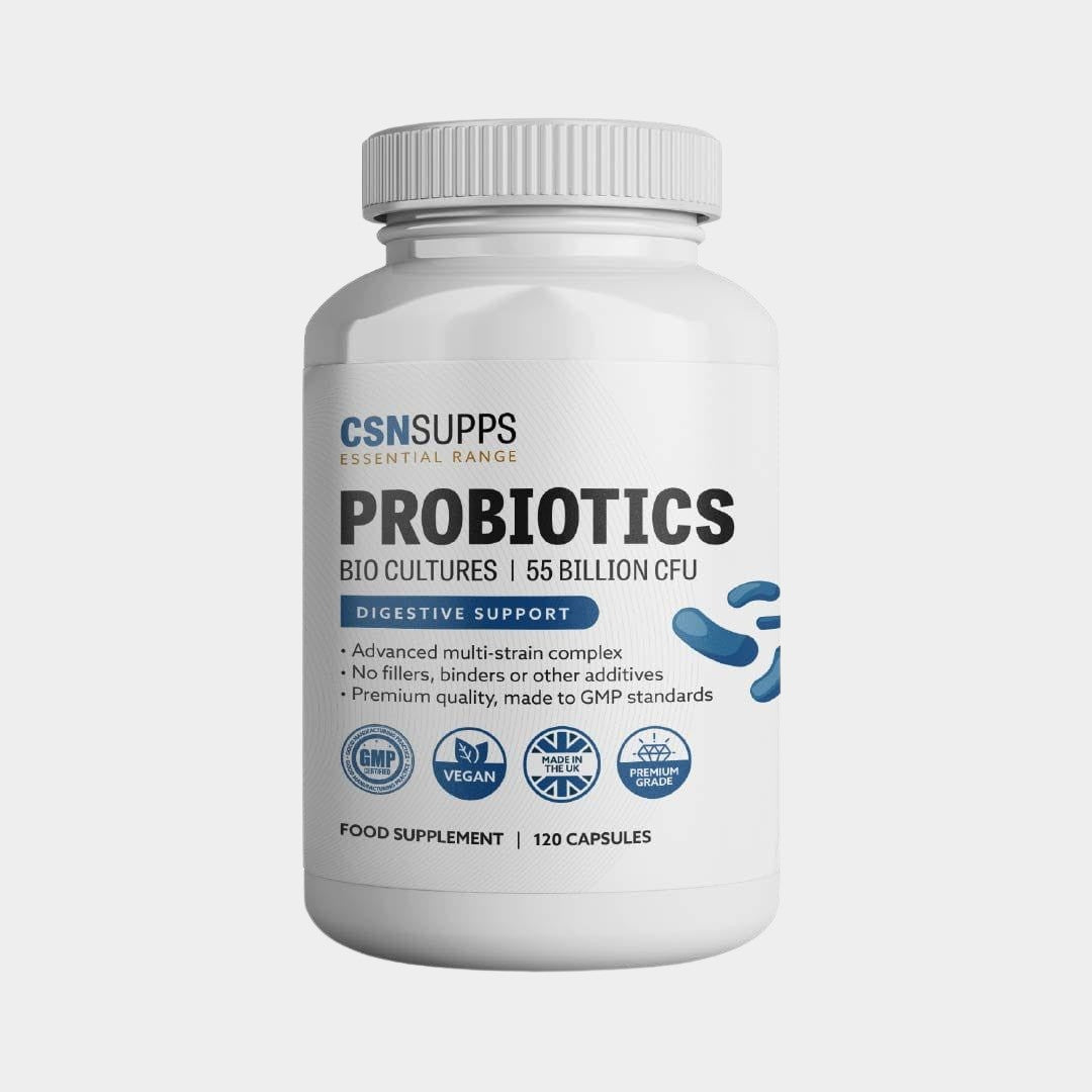 CSN Supps Probiotics 55 Billion CFU - 120 Capsules - Nutristore