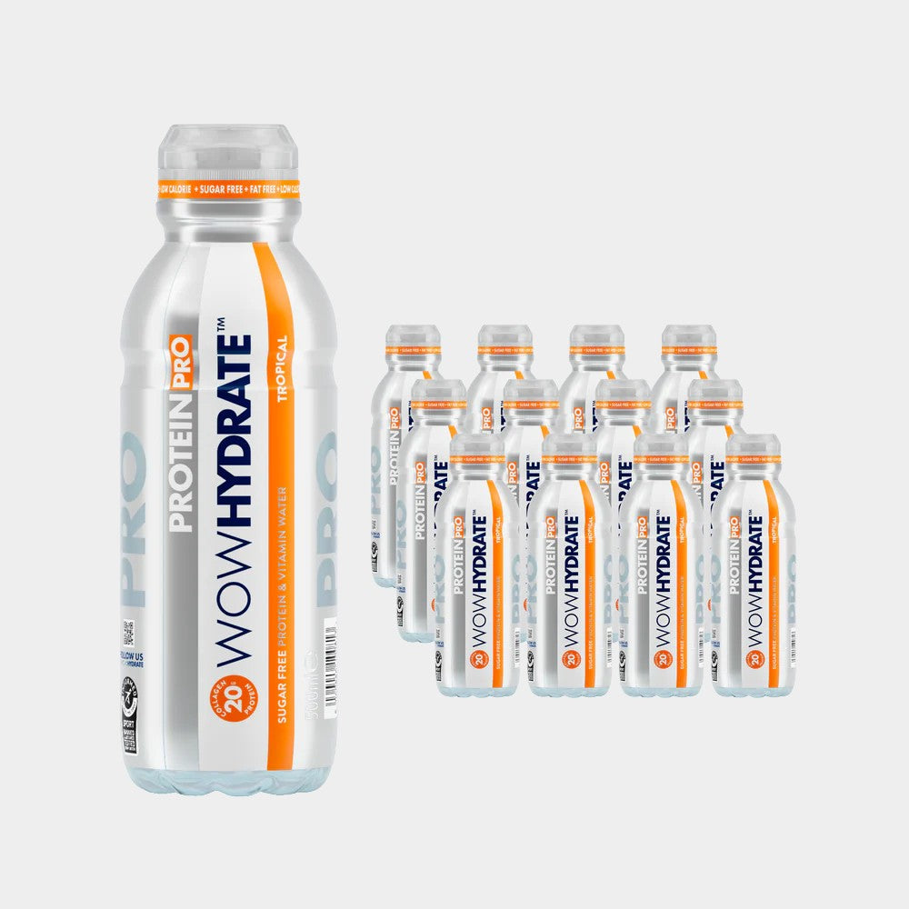 WOW Hydrate Protein Pro Water 20g (12x500ml)