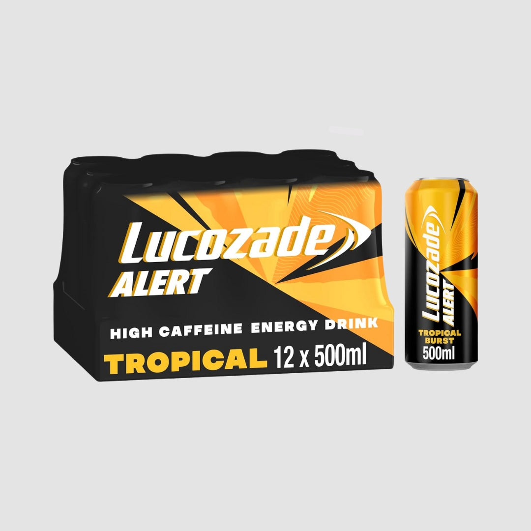 Lucozade Alert 500ml Cans (12x500ml)