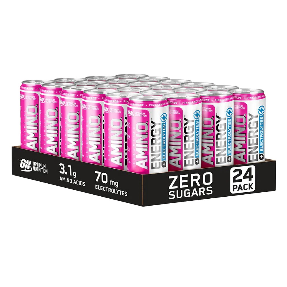 Optimum Nutrition Amino Energy + Electrolyte Drink 250ml (24 Pack)