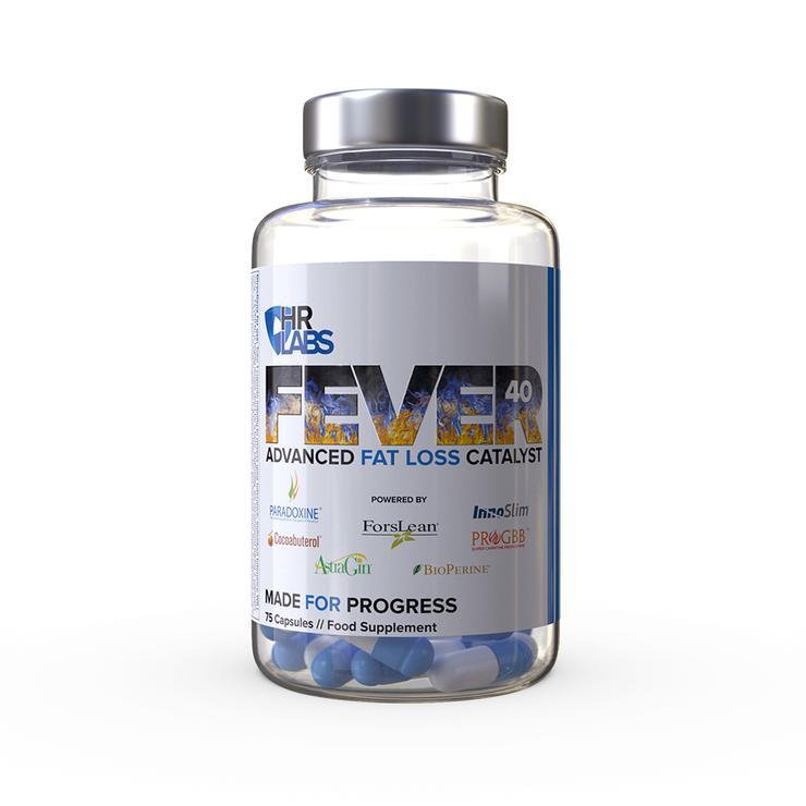 HR Labs Fever40 75 Caps - Cardiff Sports Nutrition