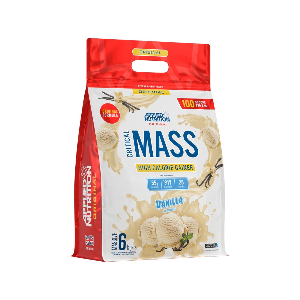 Applied Nutrition: Critical Mass Original Formula 6kg Tub (25 servings)