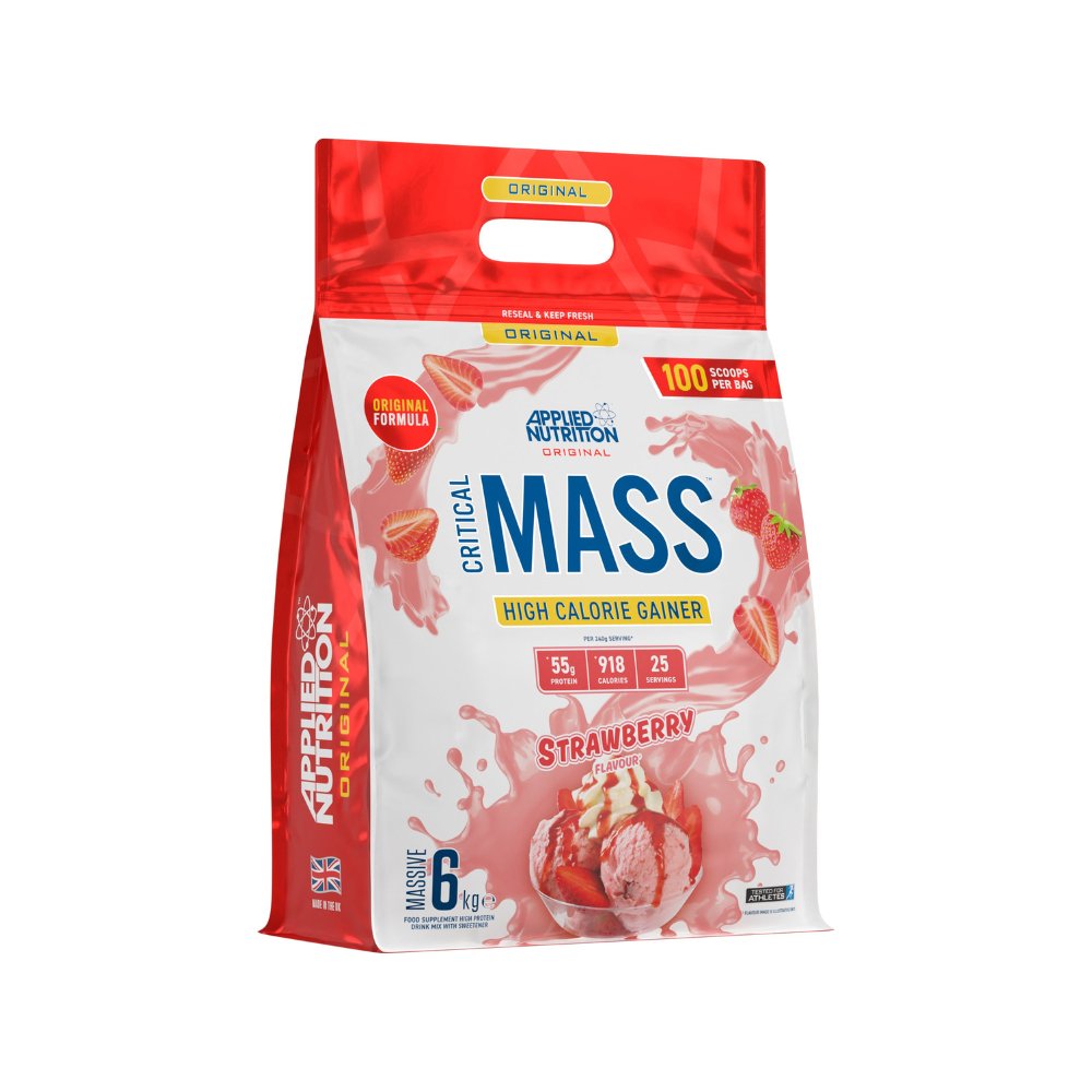 Applied Nutrition: Critical Mass Original Formula 6kg Tub (25 servings)