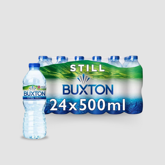 Buxton Still Water Flat Cap (24x500ml)