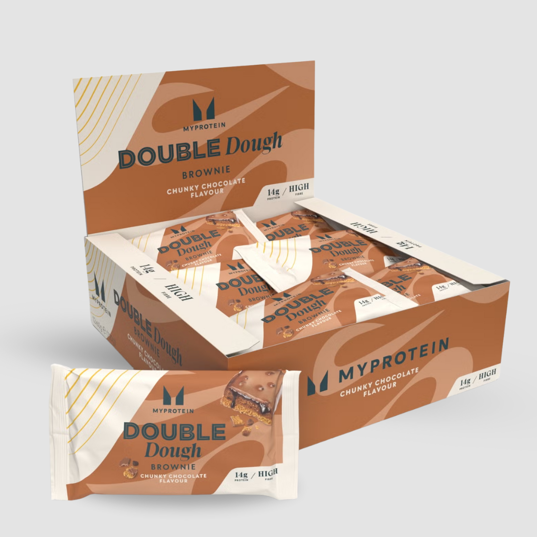 MyProtein: Double Dough Protein Brownie (12x60g)