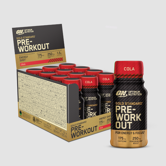 Optimum Nutrition: Gold Standard Pre Workout Shots (12x60ml)