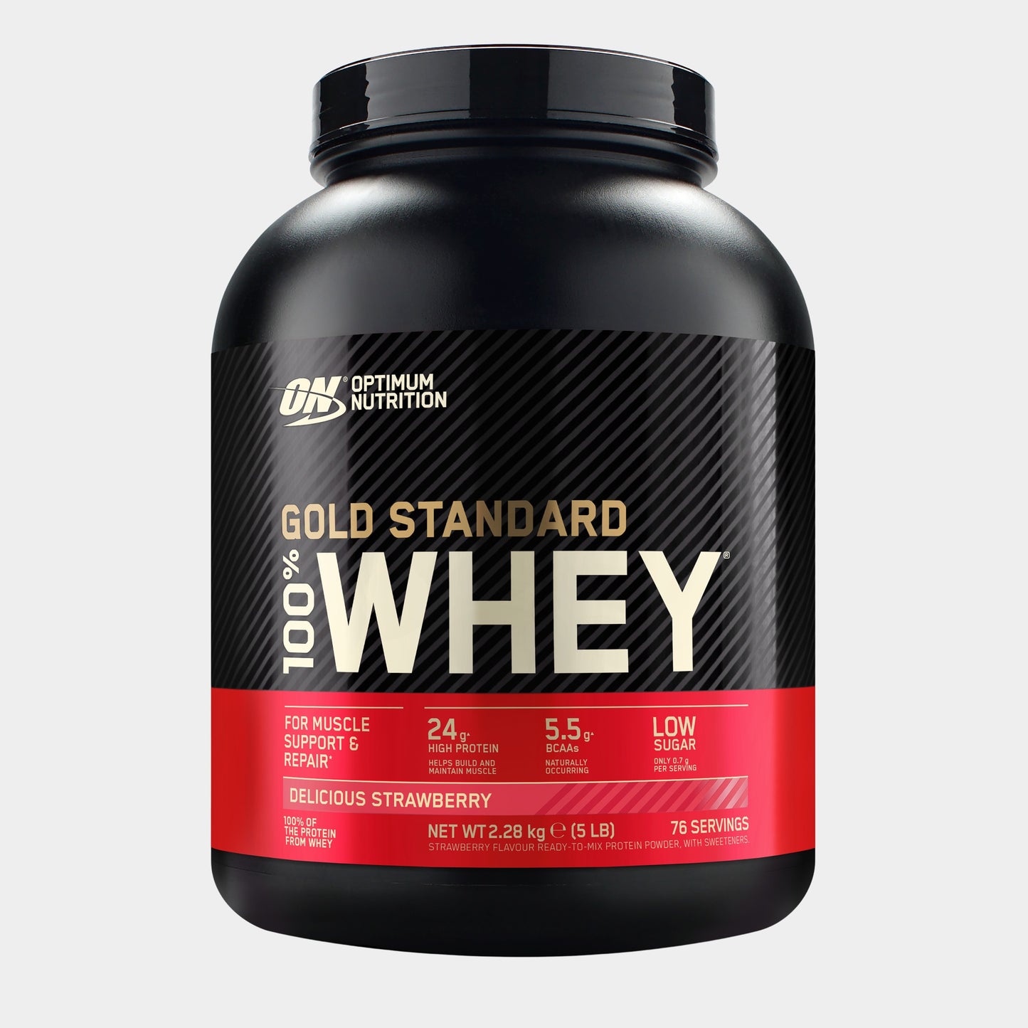 Optimum Nutrition Gold Standard 100% Whey Protein (2.27kg Tub)