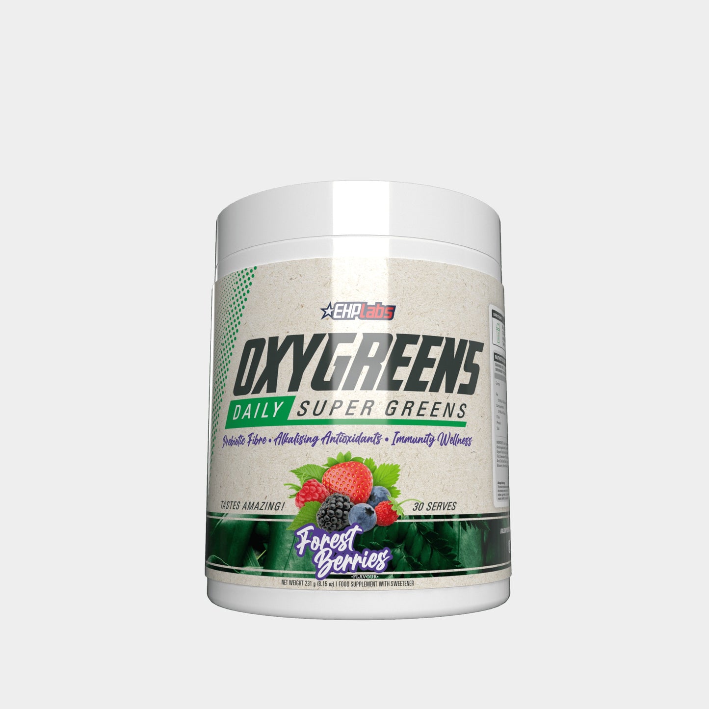 EHP Labs Greens - Daily Super Greens Powder - Cardiff Sports Nutrition