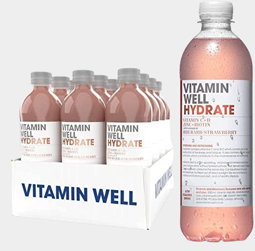 Vitamin Well Vitamin Drinks 500ml (12 Bottles)