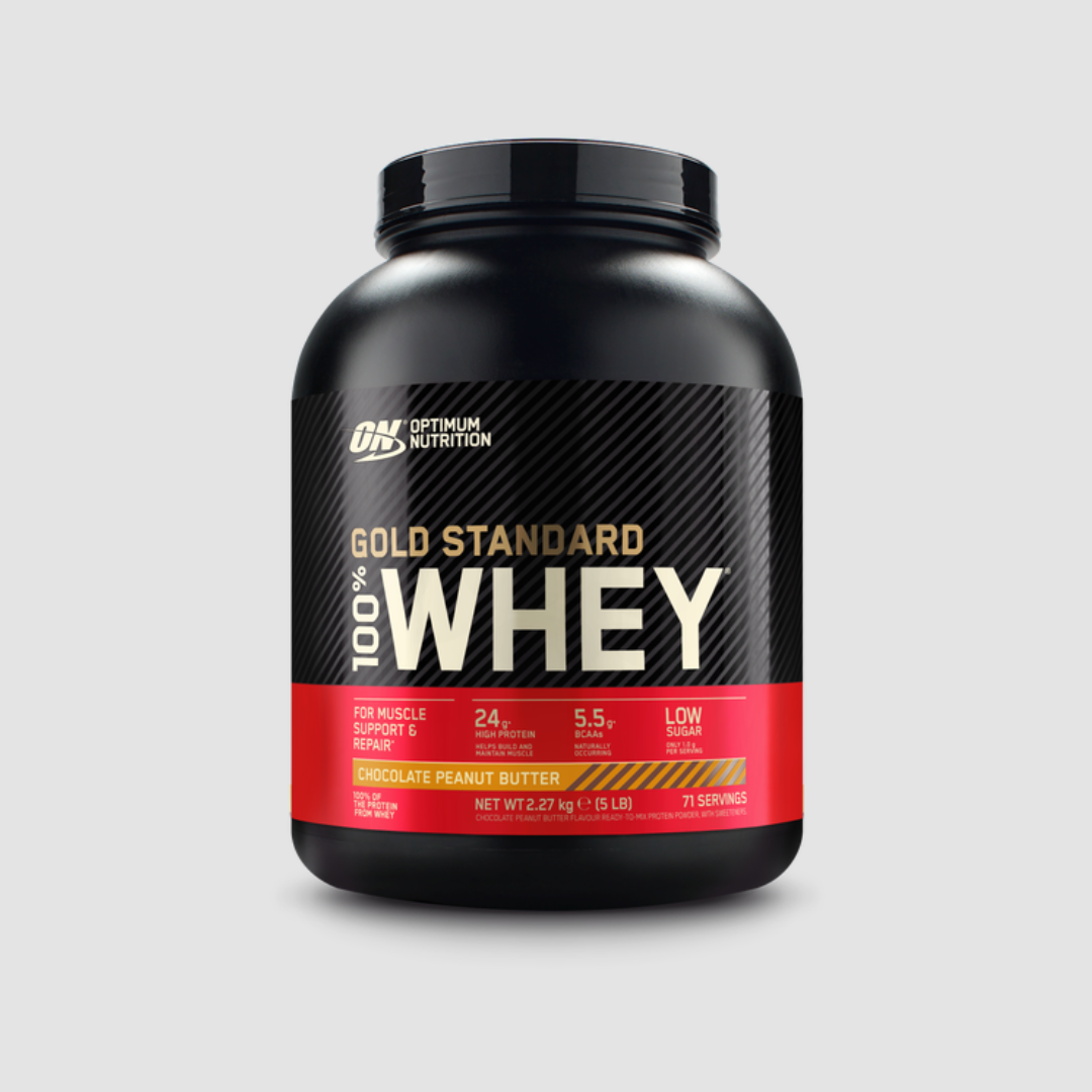 Optimum Nutrition: Gold Standard 100% Whey Protein (2.27kg Tub)
