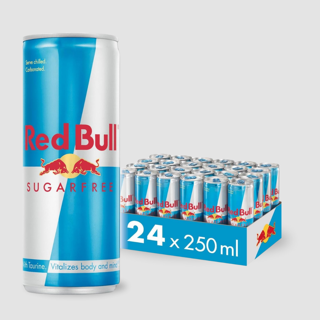 Red Bull Sugar Free Energy Drink (24x250ml)