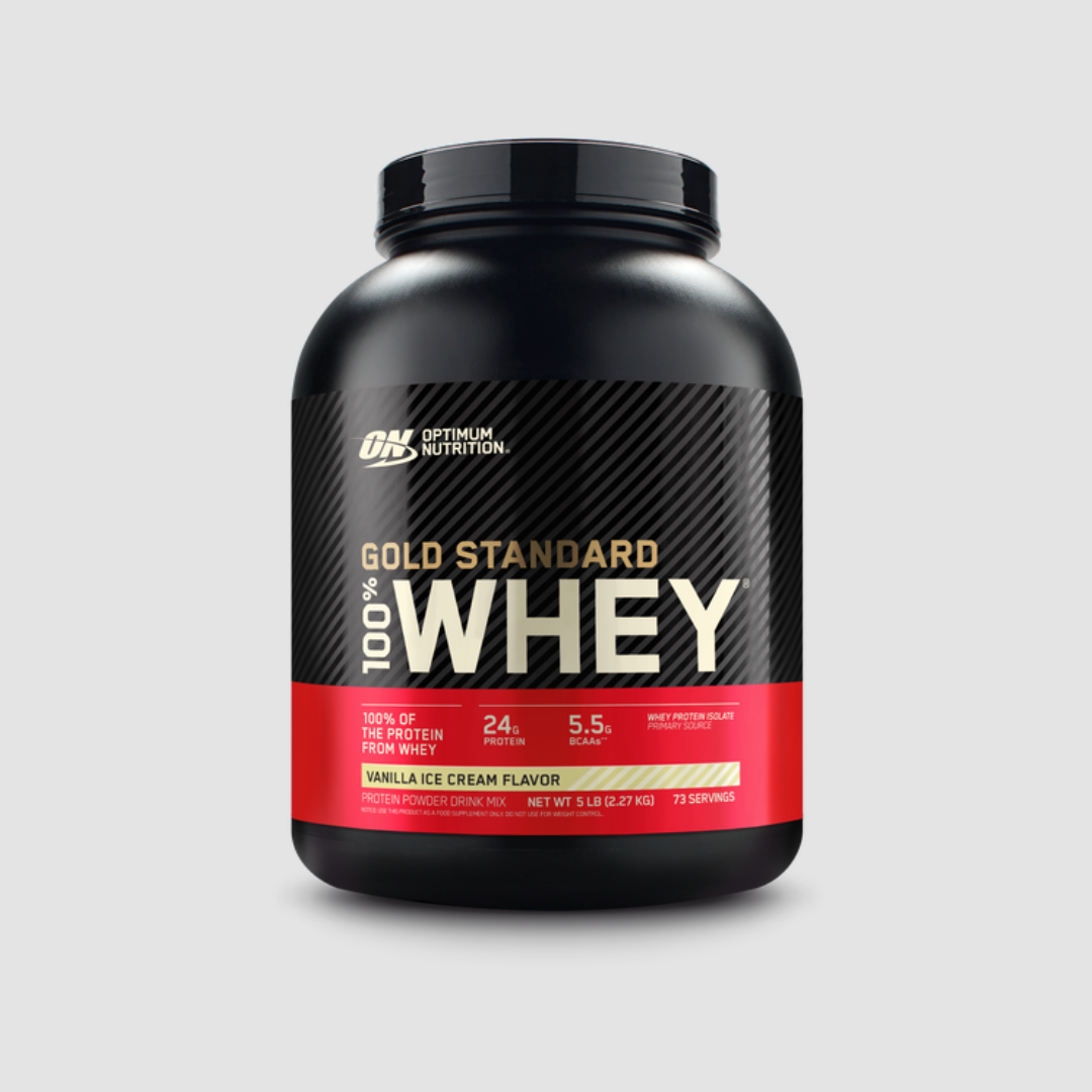 Optimum Nutrition: Gold Standard 100% Whey Protein (2.27kg Tub)