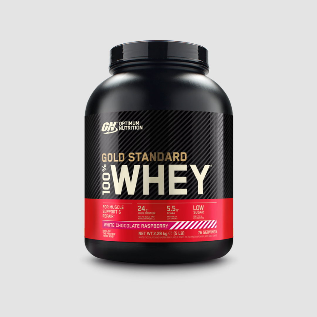 Optimum Nutrition: Gold Standard 100% Whey Protein (2.27kg Tub)