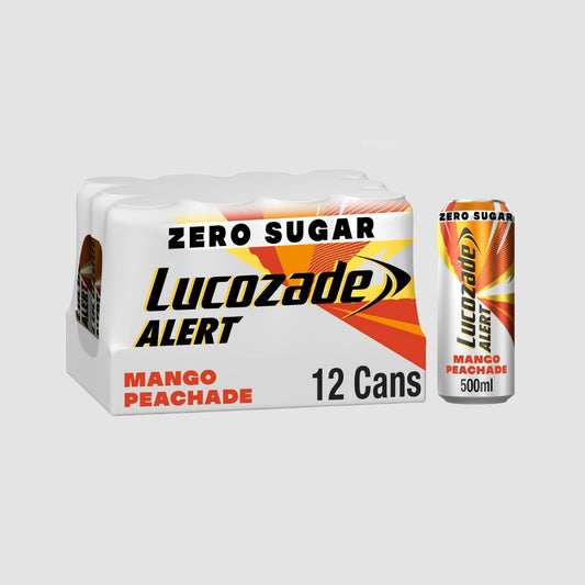 Lucozade: Alert 500ml Cans (12x500ml)